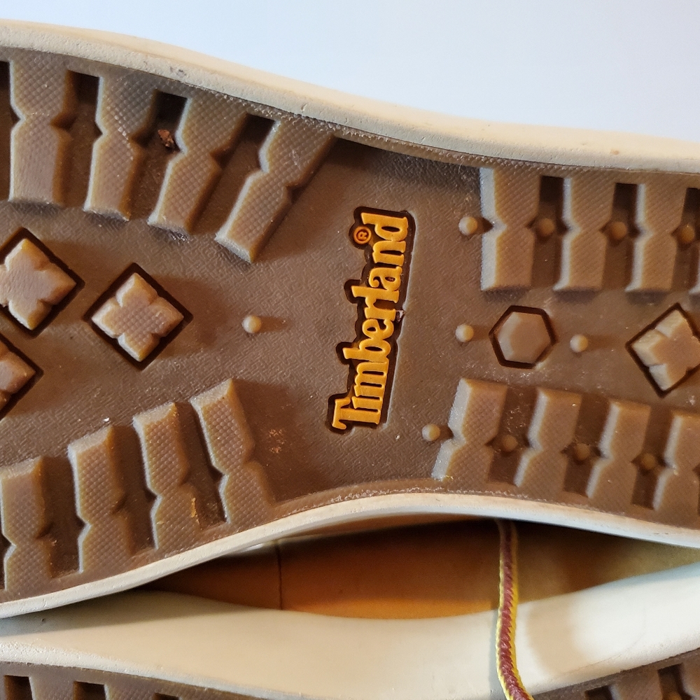 TIMBERLAND Women's Tan Nubuck Leather Work Boot Size 11 - Picture 9 of 14